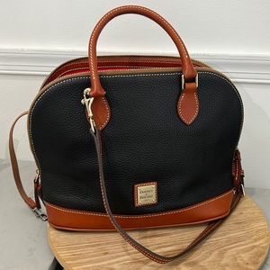 Dooney & Bourke pebble grain satchel
